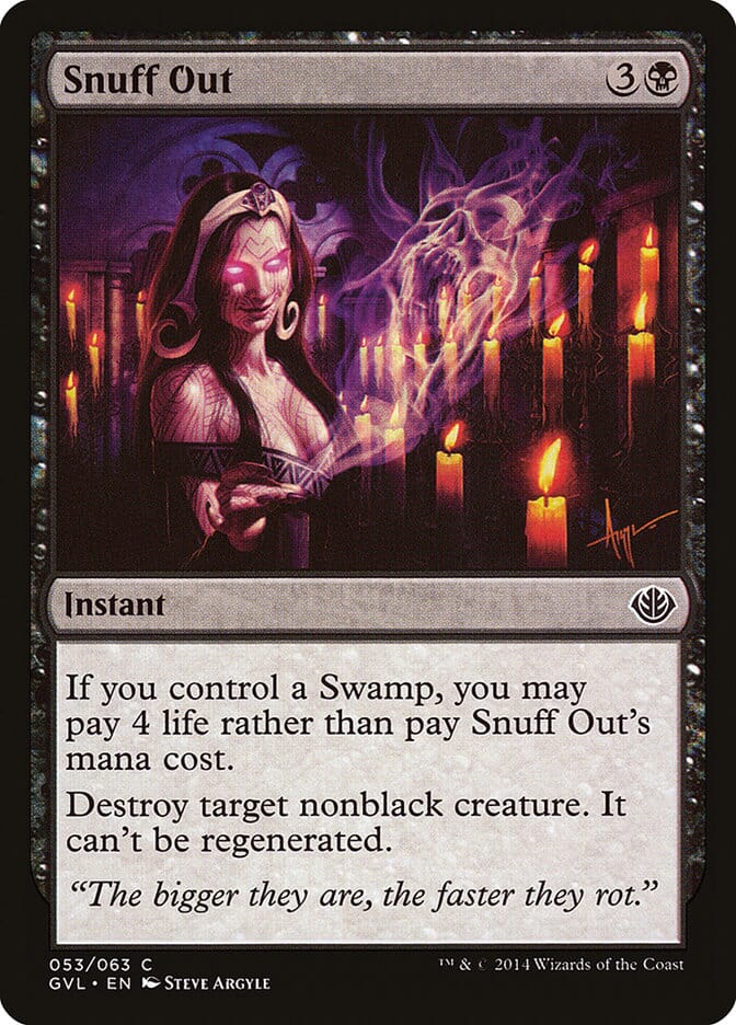 Snuff Out (Garruk vs. Liliana) [Duel Decks Anthology] MTG Single Magic: The Gathering  | Multizone: Comics And Games