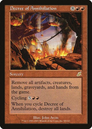 Decree of Annihilation [Scourge] MTG Single Magic: The Gathering  | Multizone: Comics And Games