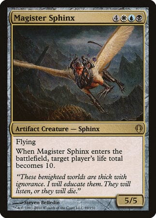Magister Sphinx [Archenemy] MTG Single Magic: The Gathering  | Multizone: Comics And Games
