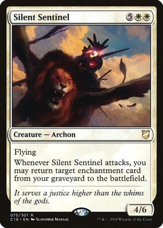 Silent Sentinel [Commander 2018] MTG Single Magic: The Gathering  | Multizone: Comics And Games