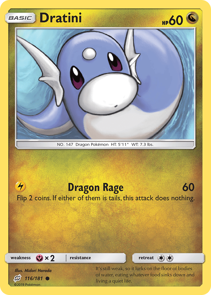 Dratini (116/181) [Sun & Moon: Team Up] Pokemon Single Pokémon  | Multizone: Comics And Games
