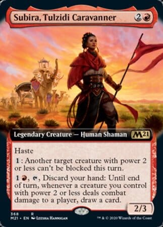 Subira, Tulzidi Caravanner (Extended Art) [Core Set 2021] MTG Single Magic: The Gathering  | Multizone: Comics And Games