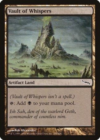 Vault of Whispers [Mirrodin] MTG Single Magic: The Gathering  | Multizone: Comics And Games