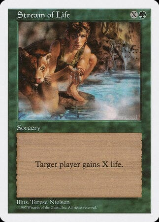 Stream of Life [Fifth Edition] MTG Single Magic: The Gathering  | Multizone: Comics And Games