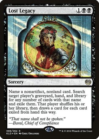 Lost Legacy [Kaladesh Promos] MTG Single Magic: The Gathering  | Multizone: Comics And Games