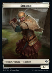 Soldier // Powerstone Double-sided Token [Dominaria United Tokens] MTG Single Magic: The Gathering  | Multizone: Comics And Games