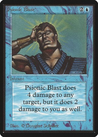 Psionic Blast [Limited Edition Beta] MTG Single Magic: The Gathering  | Multizone: Comics And Games