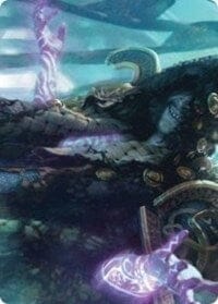 Valki, God of Lies Art Card [Kaldheim: Art Series] MTG Single Magic: The Gathering  | Multizone: Comics And Games