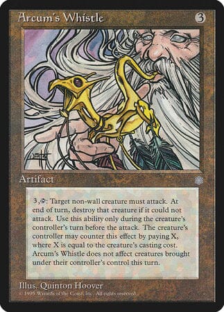 Arcum's Whistle [Ice Age] MTG Single Magic: The Gathering  | Multizone: Comics And Games