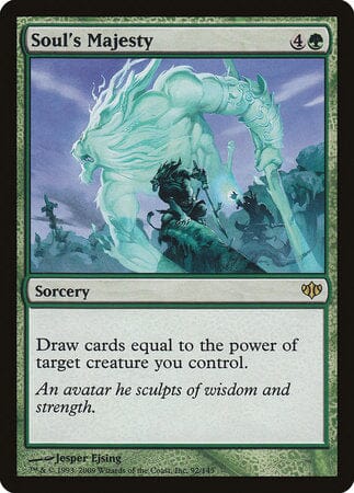 Soul's Majesty [Conflux] MTG Single Magic: The Gathering  | Multizone: Comics And Games