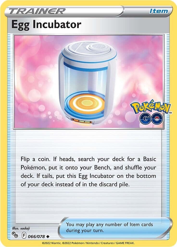 Egg Incubator (066/078) [Pokémon GO] Pokemon Single Pokémon  | Multizone: Comics And Games