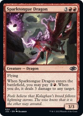 Sparktongue Dragon [Jumpstart 2022] MTG Single Magic: The Gathering  | Multizone: Comics And Games