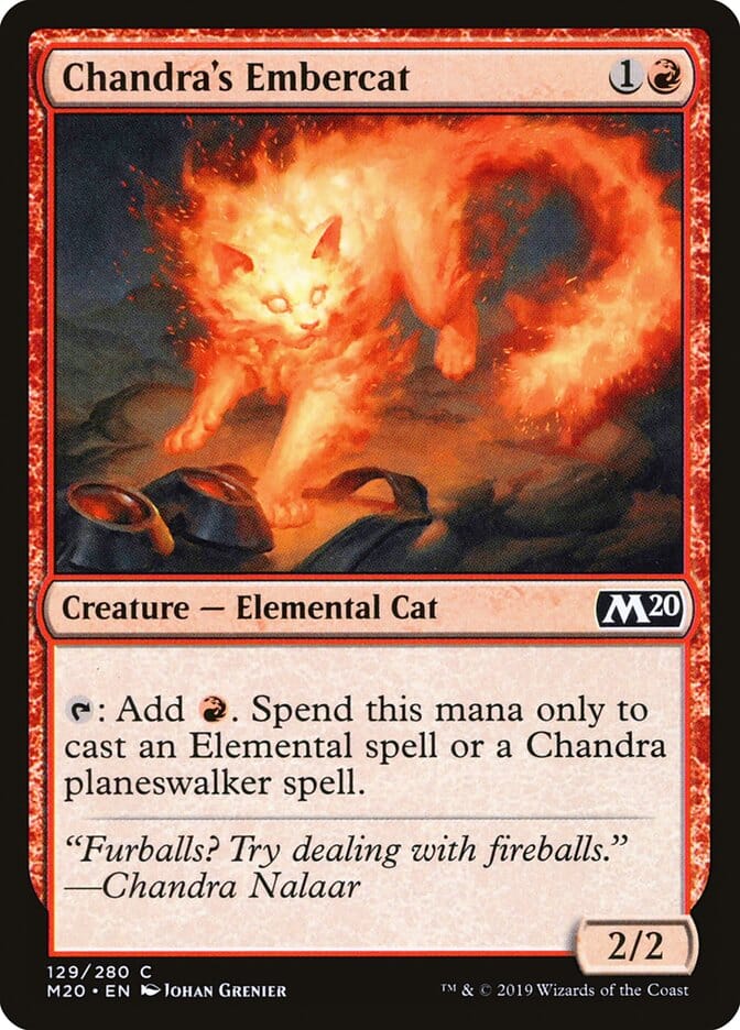 Chandra's Embercat [Core Set 2020] MTG Single Magic: The Gathering  | Multizone: Comics And Games