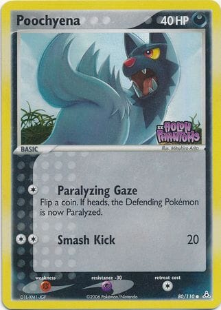 Poochyena (80/110) (Stamped) [EX: Holon Phantoms] Pokemon Single Pokémon  | Multizone: Comics And Games