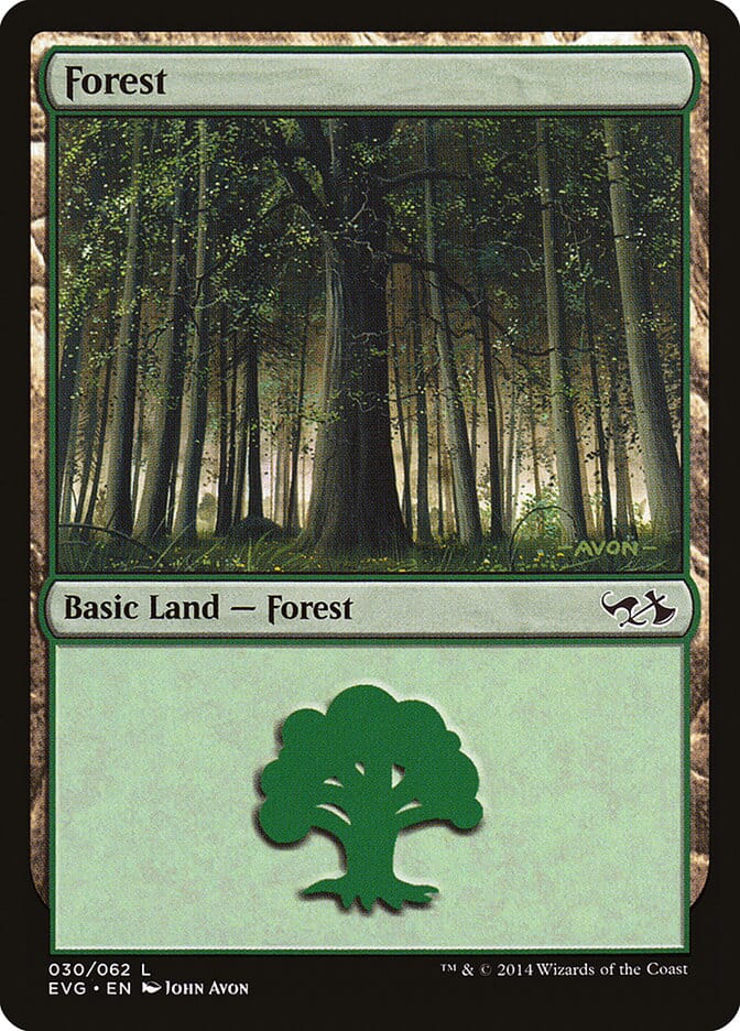 Forest (30) (Elves vs. Goblins) [Duel Decks Anthology] MTG Single Magic: The Gathering  | Multizone: Comics And Games