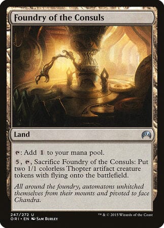 Foundry of the Consuls [Magic Origins] MTG Single Magic: The Gathering  | Multizone: Comics And Games