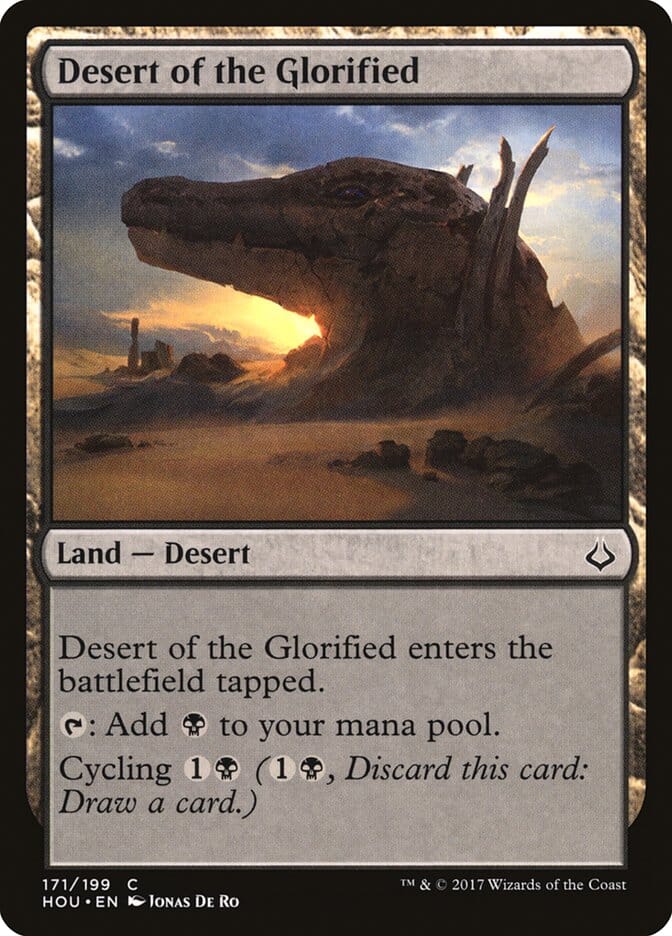 Desert of the Glorified [Hour of Devastation] MTG Single Magic: The Gathering  | Multizone: Comics And Games