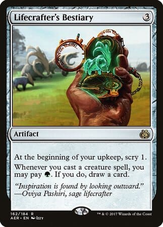 Lifecrafter's Bestiary [Aether Revolt] MTG Single Magic: The Gathering  | Multizone: Comics And Games