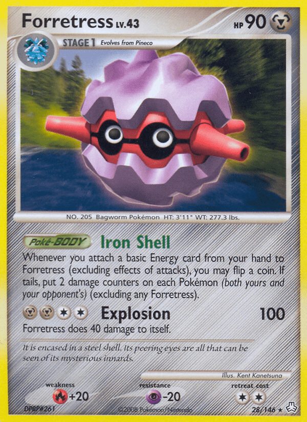 Forretress (28/146) [Diamond & Pearl: Legends Awakened] Pokemon Single Pokémon  | Multizone: Comics And Games