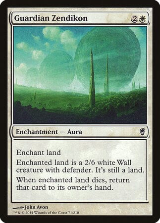 Guardian Zendikon [Conspiracy] MTG Single Magic: The Gathering  | Multizone: Comics And Games