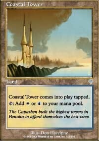 Coastal Tower [Invasion] MTG Single Magic: The Gathering  | Multizone: Comics And Games