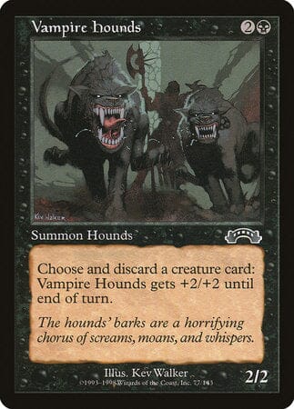 Vampire Hounds [Exodus] MTG Single Magic: The Gathering  | Multizone: Comics And Games