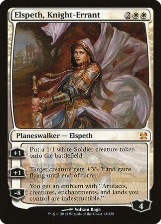 Elspeth, Knight-Errant [Modern Masters] MTG Single Magic: The Gathering  | Multizone: Comics And Games