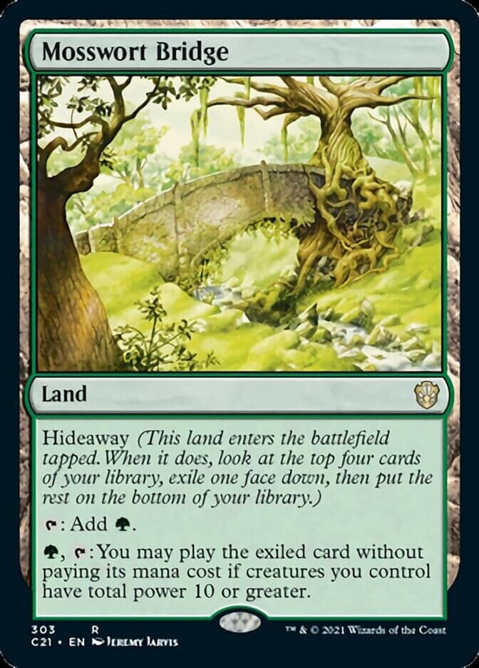 Mosswort Bridge [Commander 2021] MTG Single Magic: The Gathering  | Multizone: Comics And Games