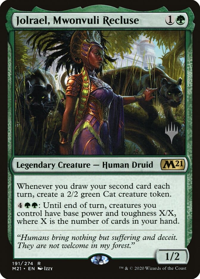 Jolrael, Mwonvuli Recluse (Promo Pack) [Core Set 2021 Promos] MTG Single Magic: The Gathering  | Multizone: Comics And Games