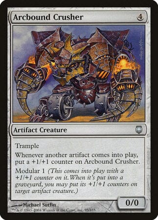 Arcbound Crusher [Darksteel] MTG Single Magic: The Gathering  | Multizone: Comics And Games