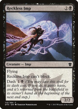 Reckless Imp [Dragons of Tarkir] MTG Single Magic: The Gathering  | Multizone: Comics And Games