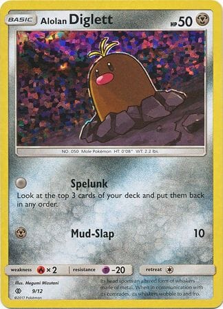 Alolan Diglett (9/12) [McDonald's Promos: 2017 Collection] Pokemon Single Pokémon  | Multizone: Comics And Games
