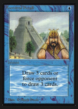 Ancestral Recall (CE) [Collectors’ Edition] MTG Single Magic: The Gathering  | Multizone: Comics And Games