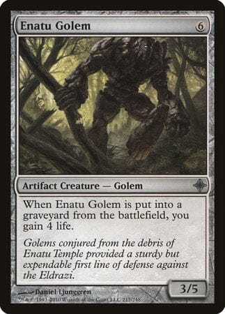 Enatu Golem [Rise of the Eldrazi] MTG Single Magic: The Gathering  | Multizone: Comics And Games