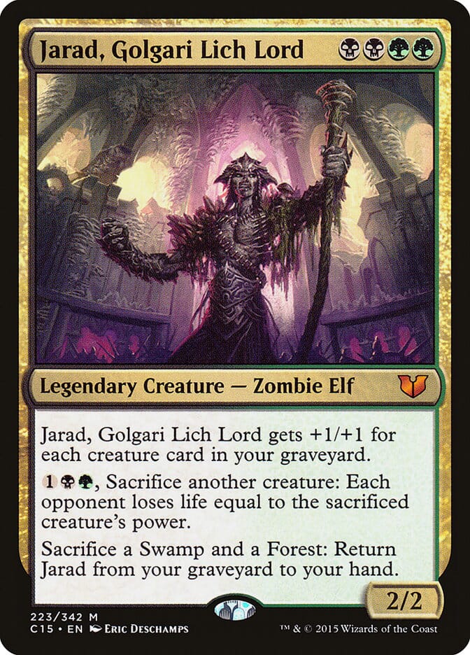 Jarad, Golgari Lich Lord [Commander 2015] MTG Single Magic: The Gathering  | Multizone: Comics And Games