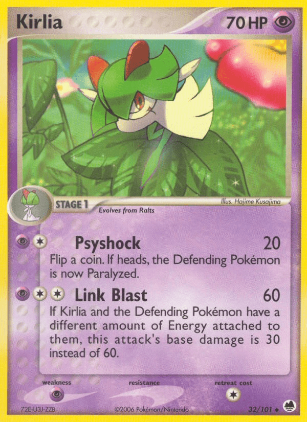 Kirlia (32/101) [EX: Dragon Frontiers] Pokemon Single Pokémon  | Multizone: Comics And Games