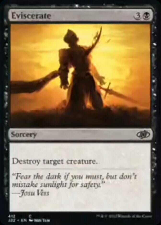Eviscerate [Jumpstart 2022] MTG Single Magic: The Gathering  | Multizone: Comics And Games