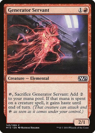 Generator Servant [Magic 2015] MTG Single Magic: The Gathering  | Multizone: Comics And Games