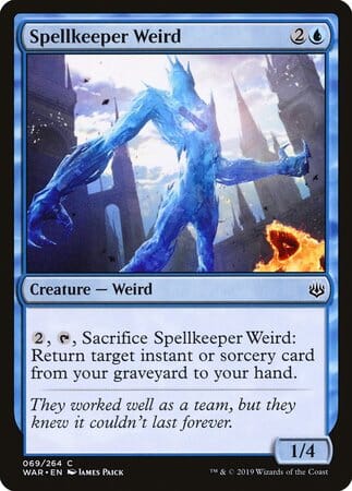 Spellkeeper Weird [War of the Spark] MTG Single Magic: The Gathering  | Multizone: Comics And Games