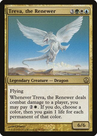 Treva, the Renewer [Duel Decks: Phyrexia vs. the Coalition] MTG Single Magic: The Gathering  | Multizone: Comics And Games