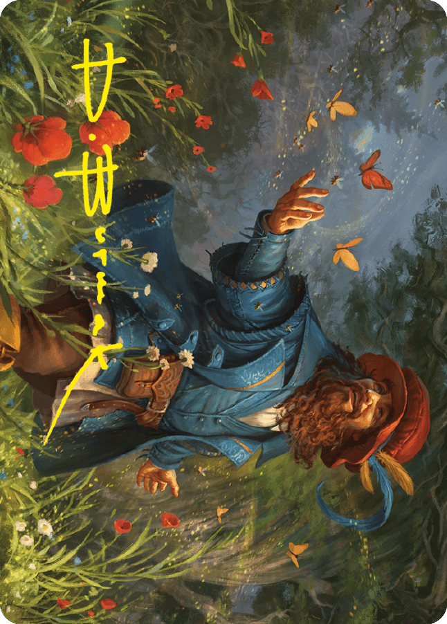 Tom Bombadil Art Card (Gold-Stamped Signature) [The Lord of the Rings: Tales of Middle-earth Art Series] MTG Single Magic: The Gathering  | Multizone: Comics And Games