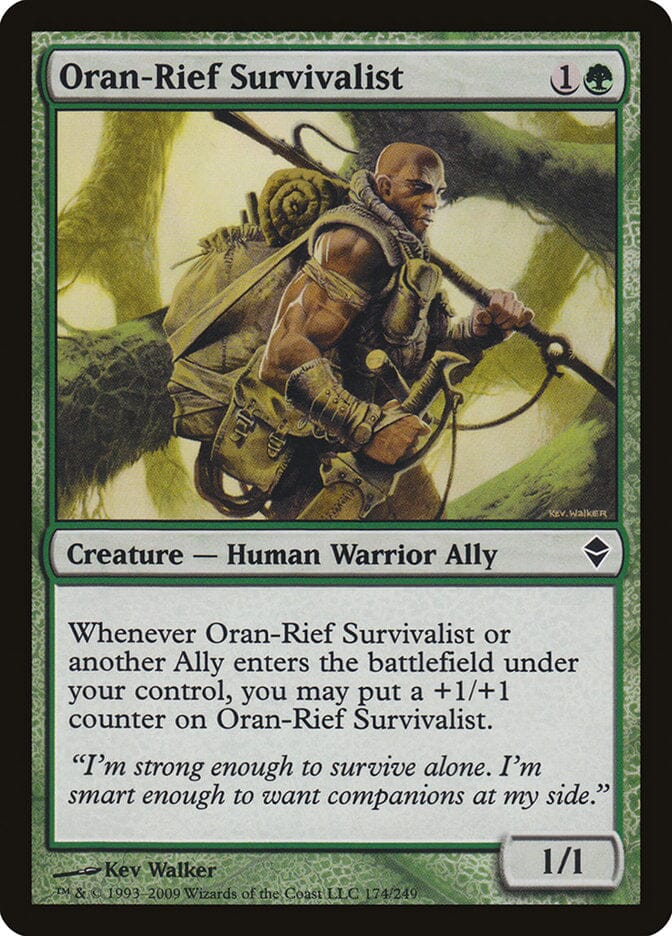Oran-Rief Survivalist [Zendikar] MTG Single Magic: The Gathering  | Multizone: Comics And Games