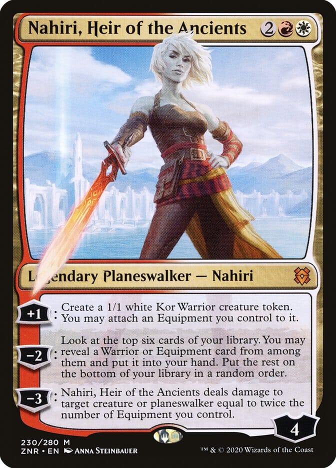 Nahiri, Heir of the Ancients [Zendikar Rising] MTG Single Magic: The Gathering  | Multizone: Comics And Games