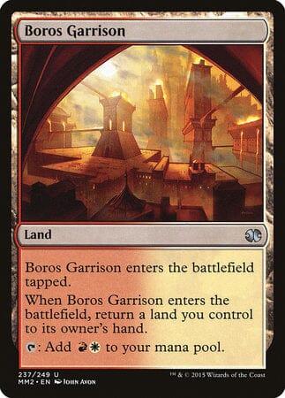 Boros Garrison [Modern Masters 2015] MTG Single Magic: The Gathering  | Multizone: Comics And Games