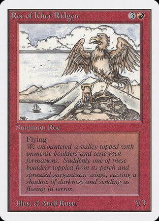 Roc of Kher Ridges [Unlimited Edition] MTG Single Magic: The Gathering  | Multizone: Comics And Games