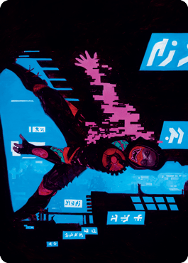 Return to Action Art Card [Kamigawa: Neon Dynasty Art Series] MTG Single Magic: The Gathering  | Multizone: Comics And Games