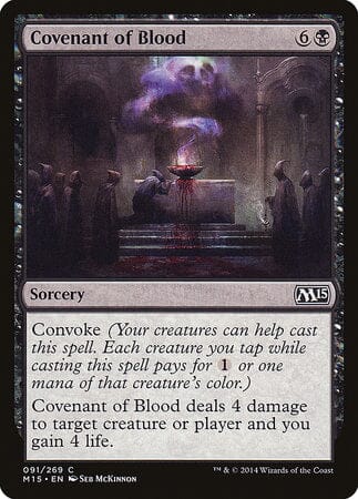 Covenant of Blood [Magic 2015] MTG Single Magic: The Gathering  | Multizone: Comics And Games