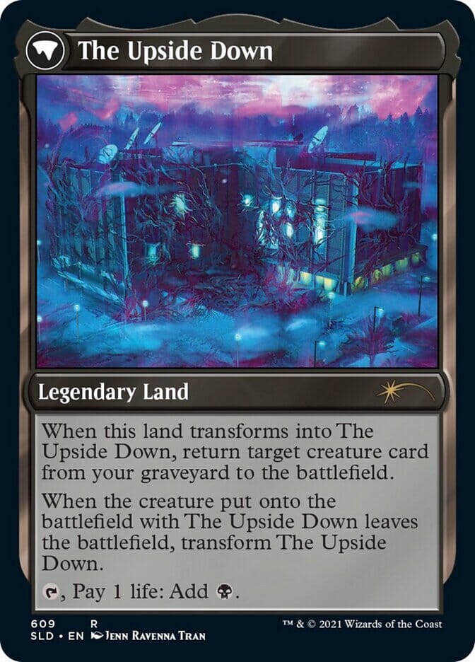 Hawkins National Laboratory // The Upside Down [Secret Lair Drop Promos] MTG Single Magic: The Gathering  | Multizone: Comics And Games