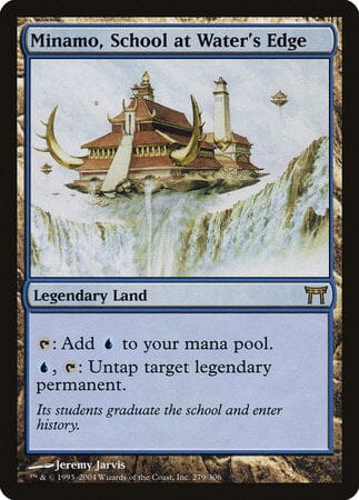 Minamo, School at Water's Edge [Champions of Kamigawa] MTG Single Magic: The Gathering  | Multizone: Comics And Games