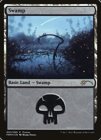 Swamp (2017 Gift Pack - Poole) [2017 Gift Pack] MTG Single Magic: The Gathering  | Multizone: Comics And Games